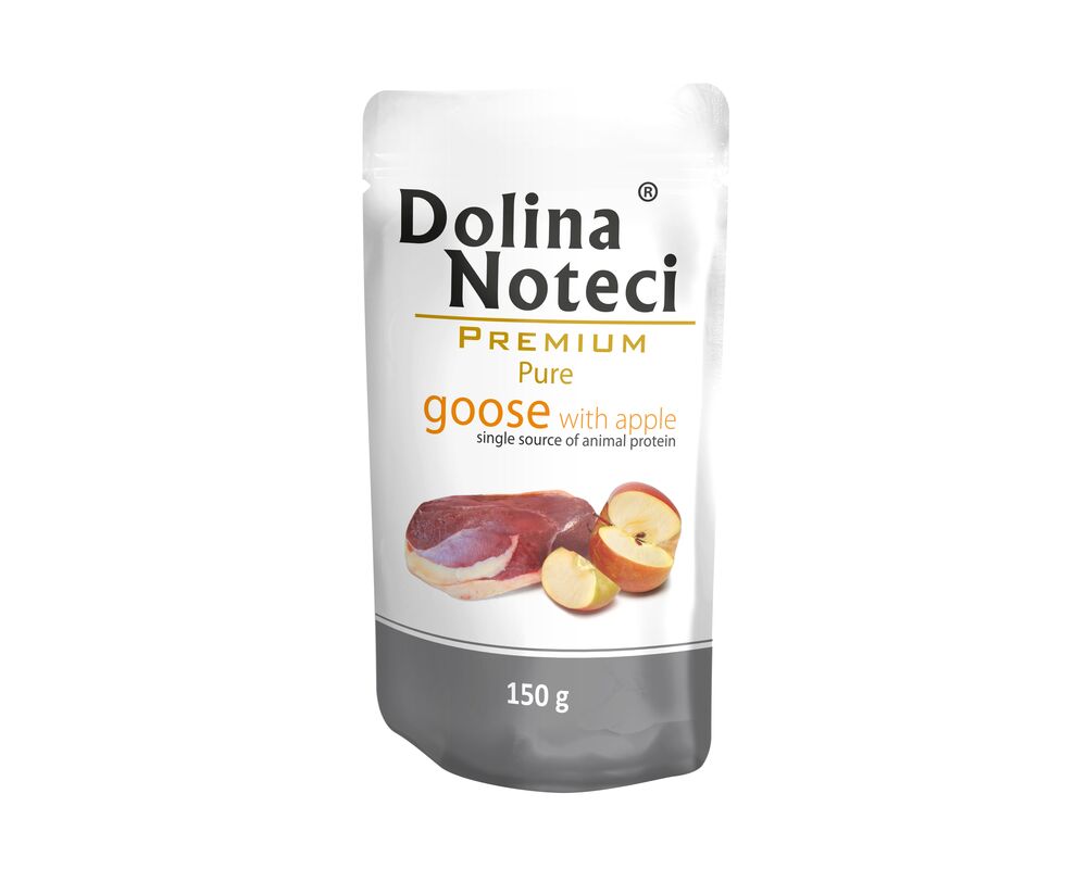 Karma mokra dla psa GĘŚ 150 g Dolina Noteci