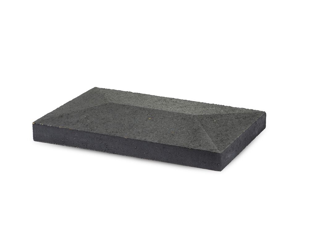 Daszek słupkowy JONIEC® - GORC® CSBNR Czarny 45 x 28 x 6 cm