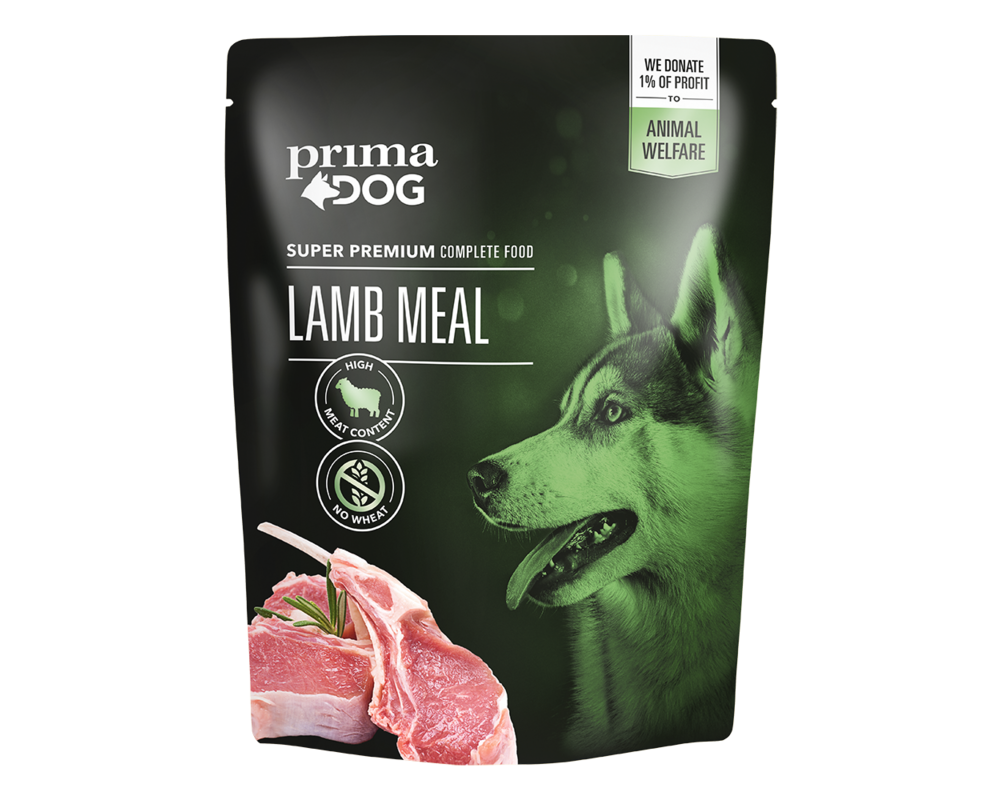 Karma dla psa 260 g danie z jagnięciną Prima Dog