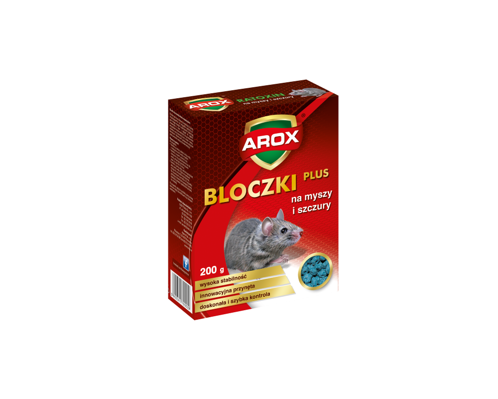 Gryzki na myszy i szczury 200 g Arox