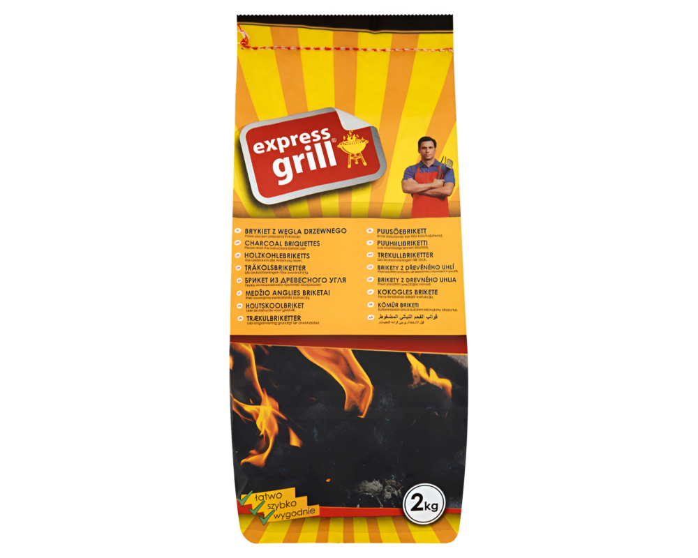 Brykiet z węgla drzewnego EXPRESSGRILL 2 kg