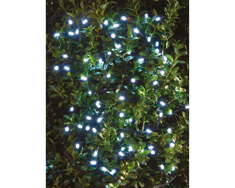 Lampki solarne sznurkowe 2 m - 50 szt.