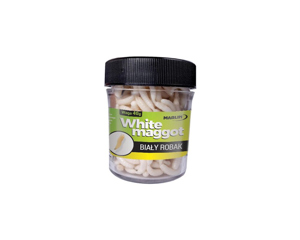 Biały robak  sztuczna przynęta 30 g