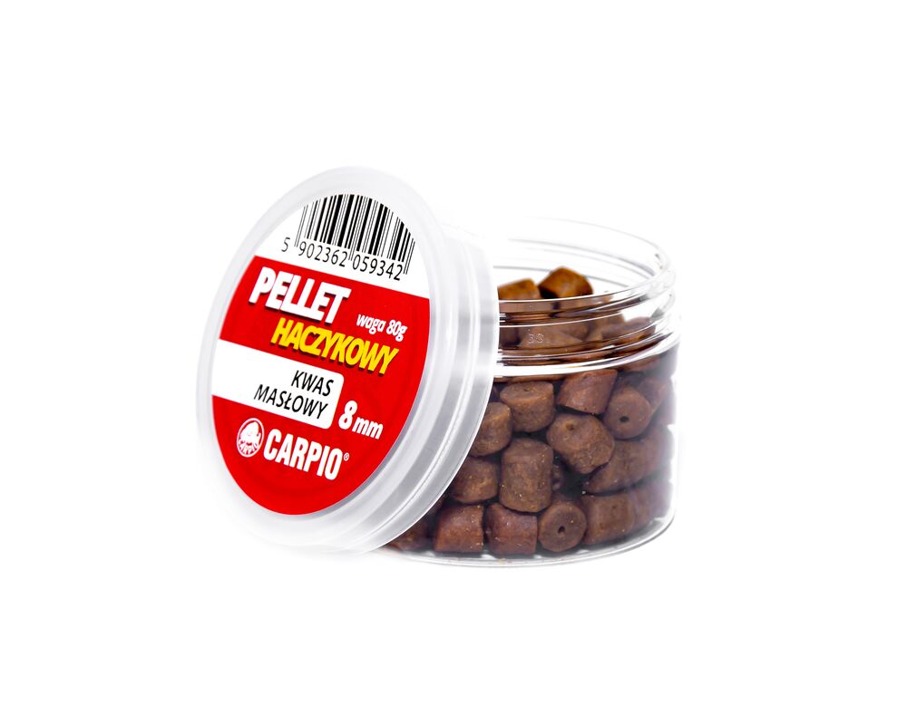 Pellet haczykowy 16 mm czarny halibut 80 g