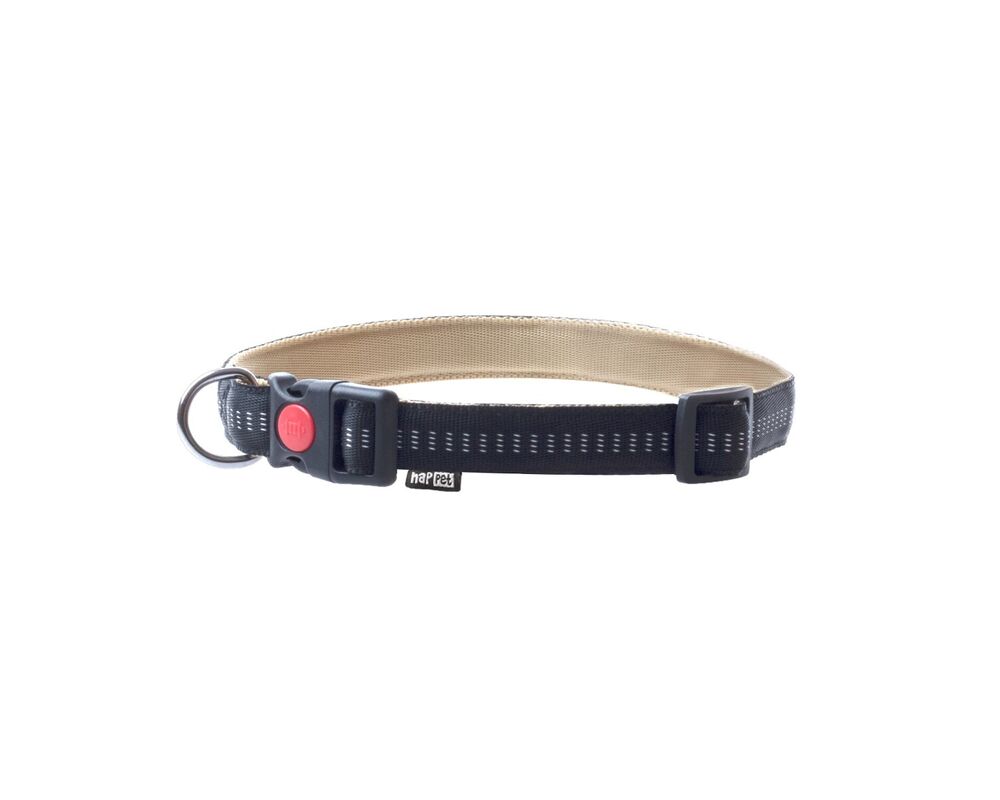Obroża Soft Style czarna S 1,0 cm
