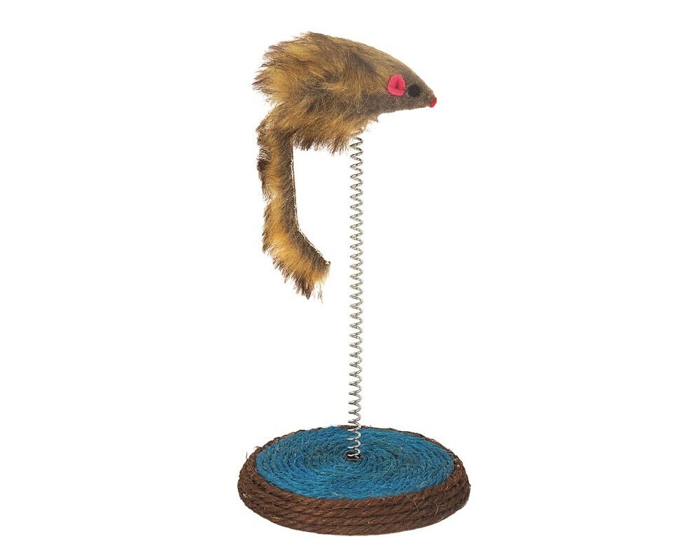 Zabawka sprężyna / myszka 12 cm K048