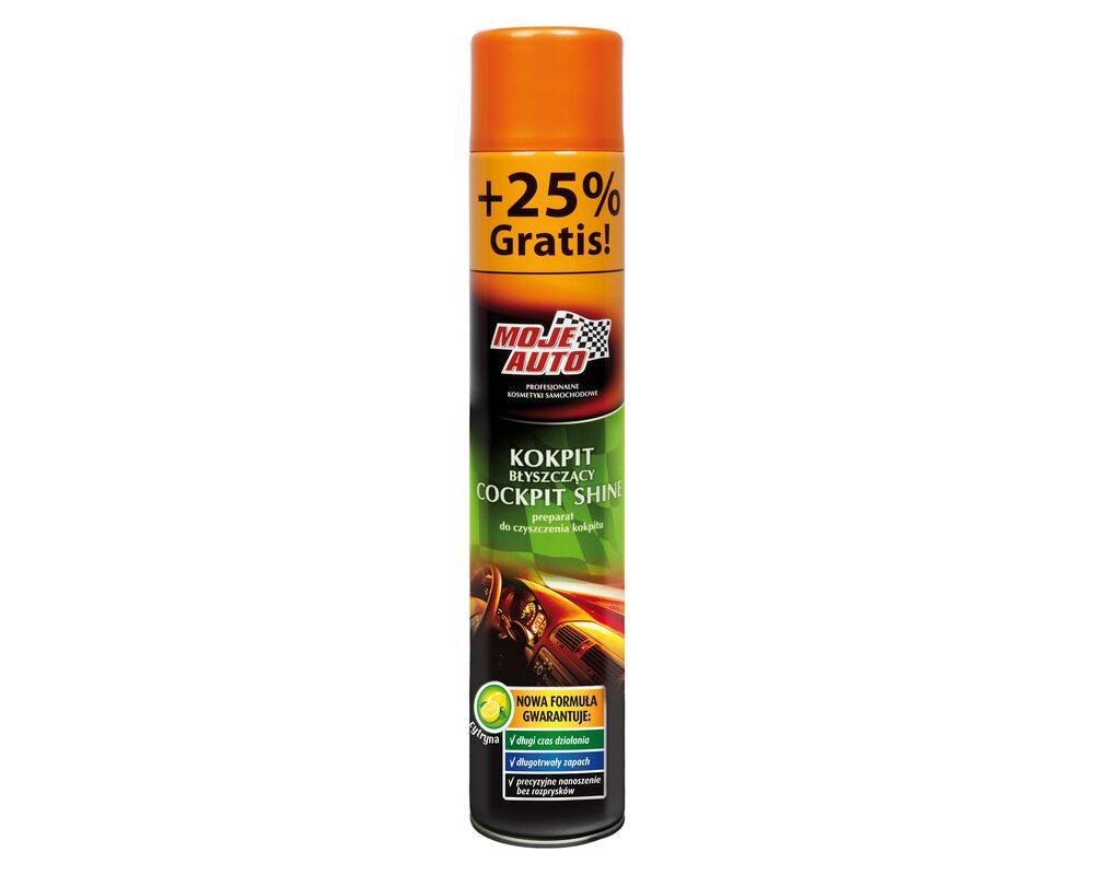 Preparat do czyszczenia kokpitu Kokpit Błyszczący cytrynowy 600 ml