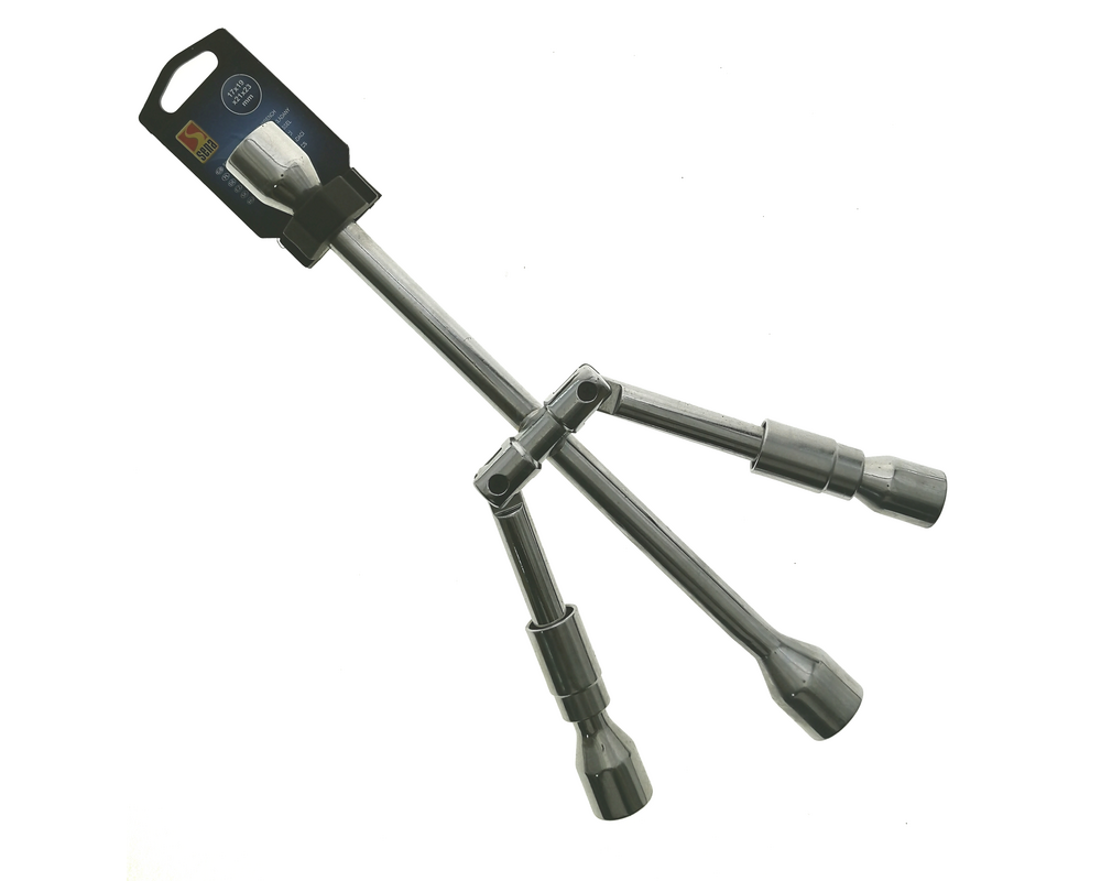 Klucz do kół krzyżakowy składany 17 19 21 23 mm Sena