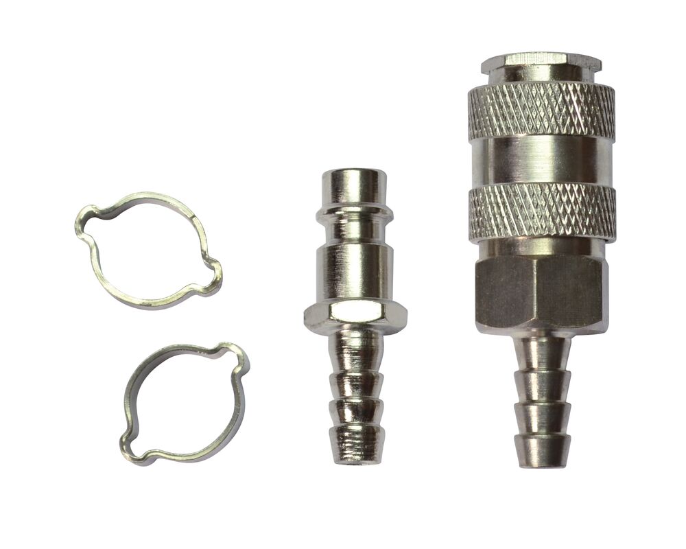 Zestaw końcówek do węży z zaciskami Ø 8 x 13 mm