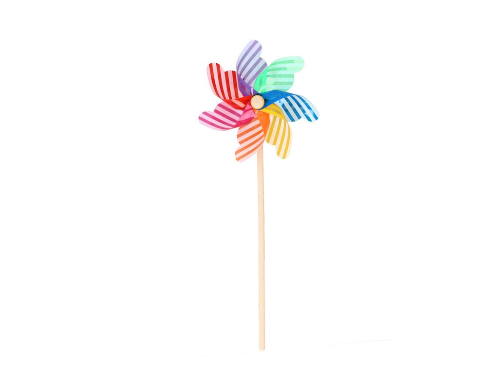 Wiatrak kolorowy 60 cm