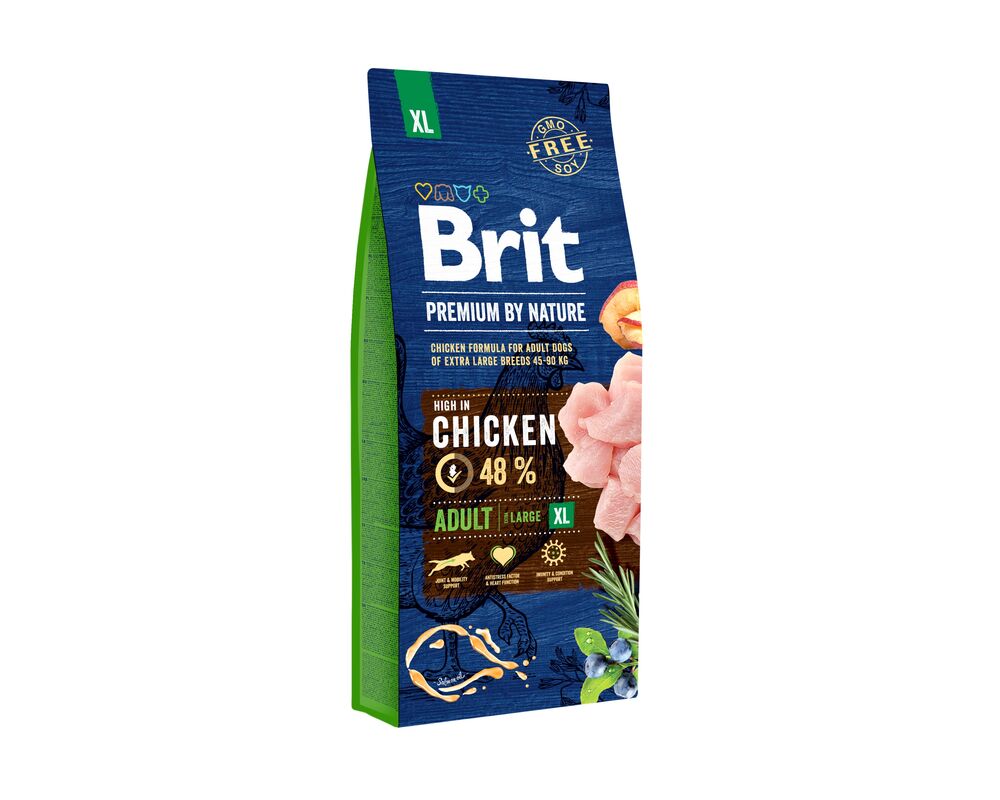 Karma dla psa Adult XL 15 kg Brit Premium by Nature