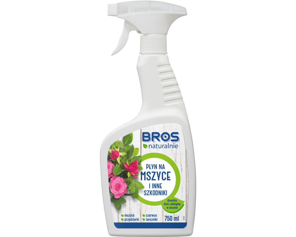 Płyn na mszyce i inne szkodniki 750 ml BROS NATURALNIE