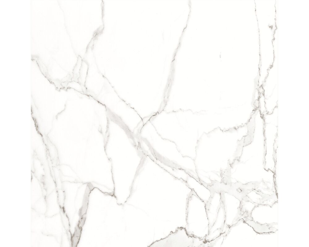 Gres szkliwiony ATLANTA CARRARA 60 x 60 x 0,7 cm rektyfikowany POLISHED