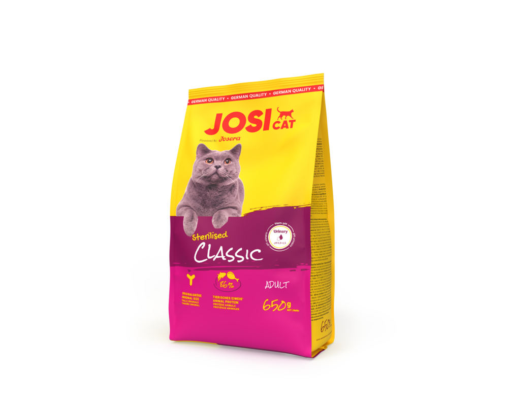 Karma dla kota Josicat Steril Classic sucha 650 g JOSERA