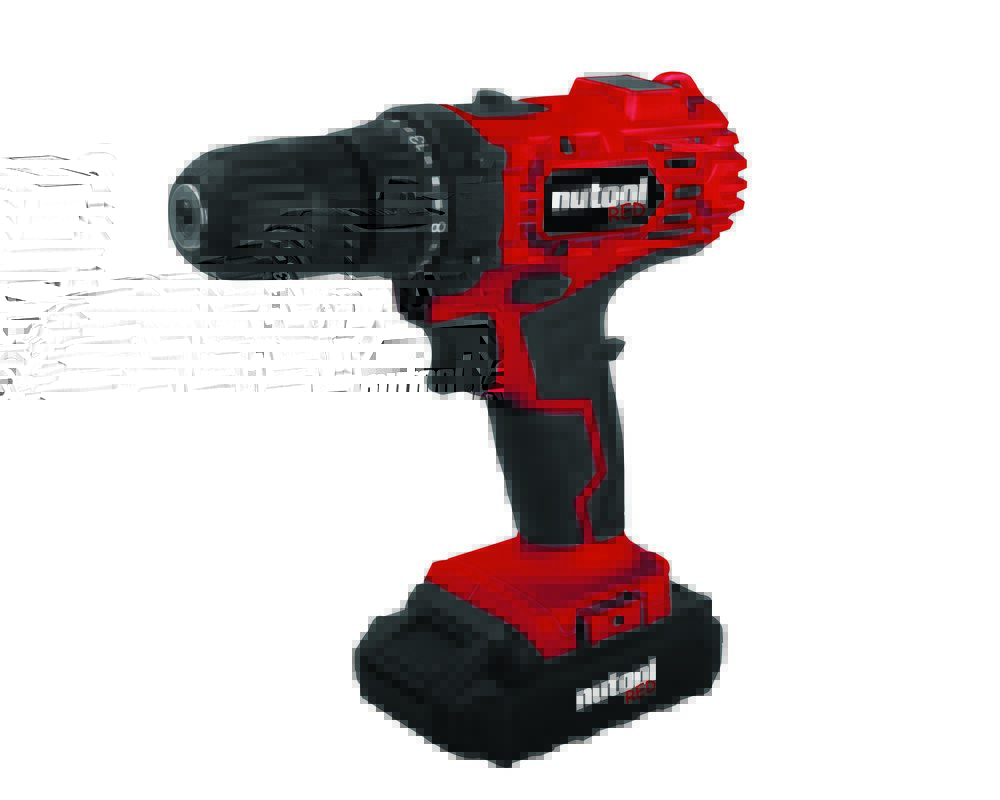 Wiertarko-wkrętarka 18 V 1 akumulator Nutool Red