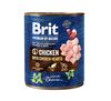 Karma mokra dla psa PREMIUM BY NATURE 800 g CHICKEN&HEARTS Brit
