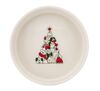 Miska porcelanowa dla psa świąteczna wzór III 15 x 15 x 5 cm