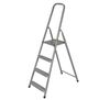 Drabina stalowa domowa 4 stopniowa 125 kg DRABEST