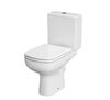 WC Kompakt Colour New bezkołnierzowy clean on 010 3/5 biały
