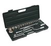 Klucze nasadowe 1/2" zestaw 24 sztuki Top Tools