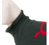 Sweter dla psa grafitowy w serca M-30 cm happet