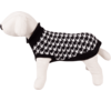 Sweter dla psa czarno-biały S-25 cm