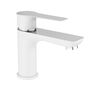 Bateria umywalkowa RAILA BLL 622D chrom/biały Laveo