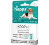 Krople na pchły i kleszcze dla średnich psów 10 - 20 kg HAPPS HERBAL