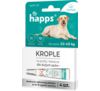 Krople na pchły i kleszcze dla dużych psów 20 - 40 kg HAPPS HERBAL