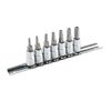 Końcówka Torx na nasadce 35 mm, zestaw 7 sztuk TOPEX