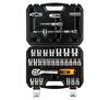 Klucz nasadowy 1/2", zestaw 32 sztuki, CrV NEO