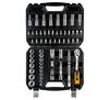 Klucz nasadowy 1/2", zestaw 58 sztuk, CrV NEO