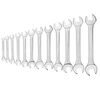 Klucz płaski dwustronny 6 - 32 mm, zestaw 12 sztuk NEO