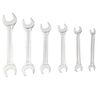 Klucz płaski dwustronny 6 - 17 mm, zestaw 6 sztuk Top Tools