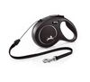 Smycz automatyczna NEW CLASSIC linka M 8 m czarna FLEXI