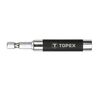 Uchwyt do końcówek, 1/4", 80 mm TOPEX