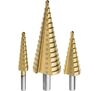 Wiertło stopniowe 4-12 mm 4-20 mm 4-32 mm zestaw 3 szt. Drel