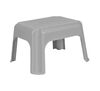 Taboret tim jasnosrebrny 36,5 x 30 x 24 cm keeeper