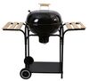 Grill kulisty z półkami bocznymi 44 cm Activa