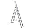 Drabina wielofunkcyjna 3x12 stopniowa PRO tłoczona 150 kg DRABEST