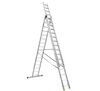 Drabina wielofunkcyjna 3x16 stopniowa PRO Ttłoczona 150 kg DRABEST