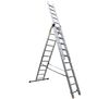Drabina wielofunkcyjna 3x11 stopniowa PRO tłoczona 150 kg DRABEST