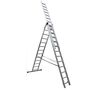 Drabina wielofunkcyjna 3x13 stopniowa PRO tłoczona 150 kg DRABEST