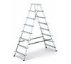 Drabina aluminiowa dwustronna 2x8 stopniowa 125 kg DRABEST