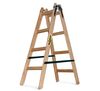 Drabina drewniana malarska 2x4 stopniowa 150 kg DRABEST