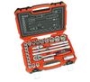 Zestaw kluczy nasadowych CrV 46 szt. 13x1/4"