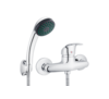 Bateria natryskowa 40 mm srebrna Omikron