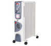 Grzejnik olejowy Turbo 2500 W 11 elementów z timerem
