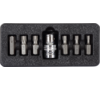 Zestaw końcówek TORX T25-T55 7 sztuk S2 PROLINE