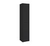 Słupek łazienkowy MARTI 30 2D czarny mat 150 cm